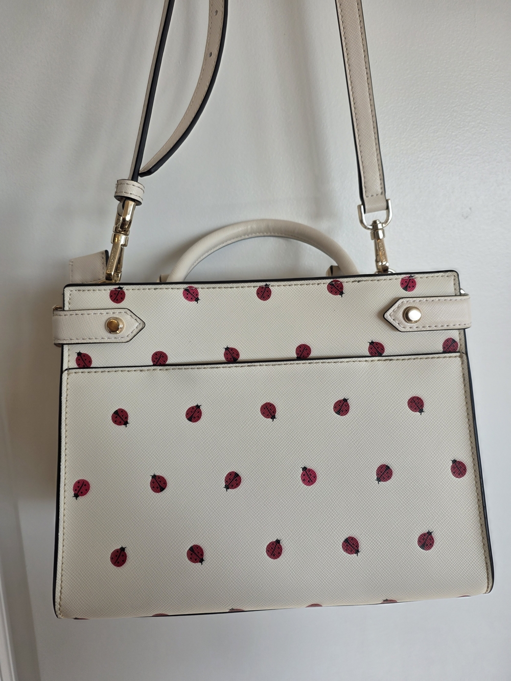 kate spade Staci Small Ladybug Satchel - Picture 3 of 8